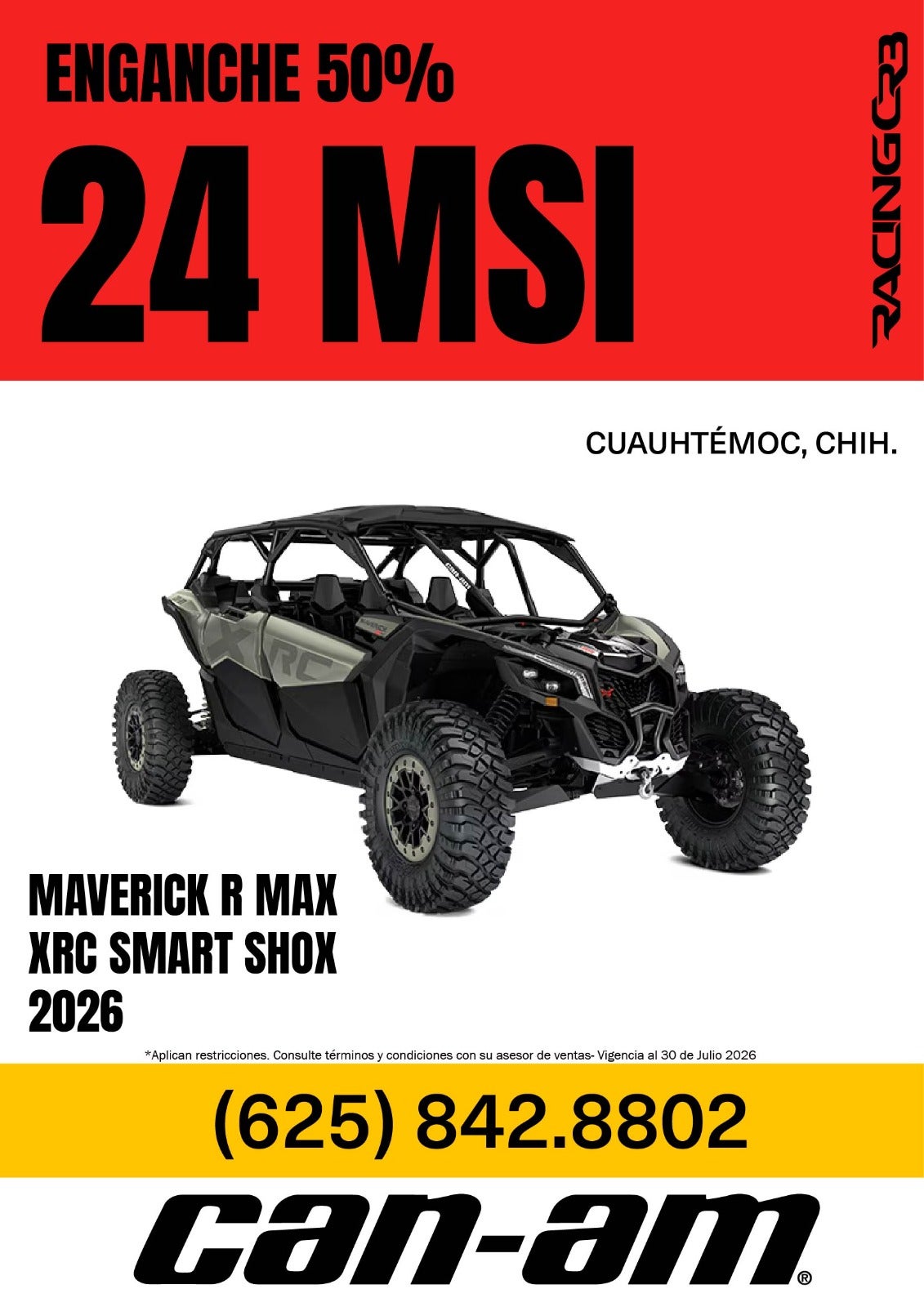 Estrena un Maverick R Max