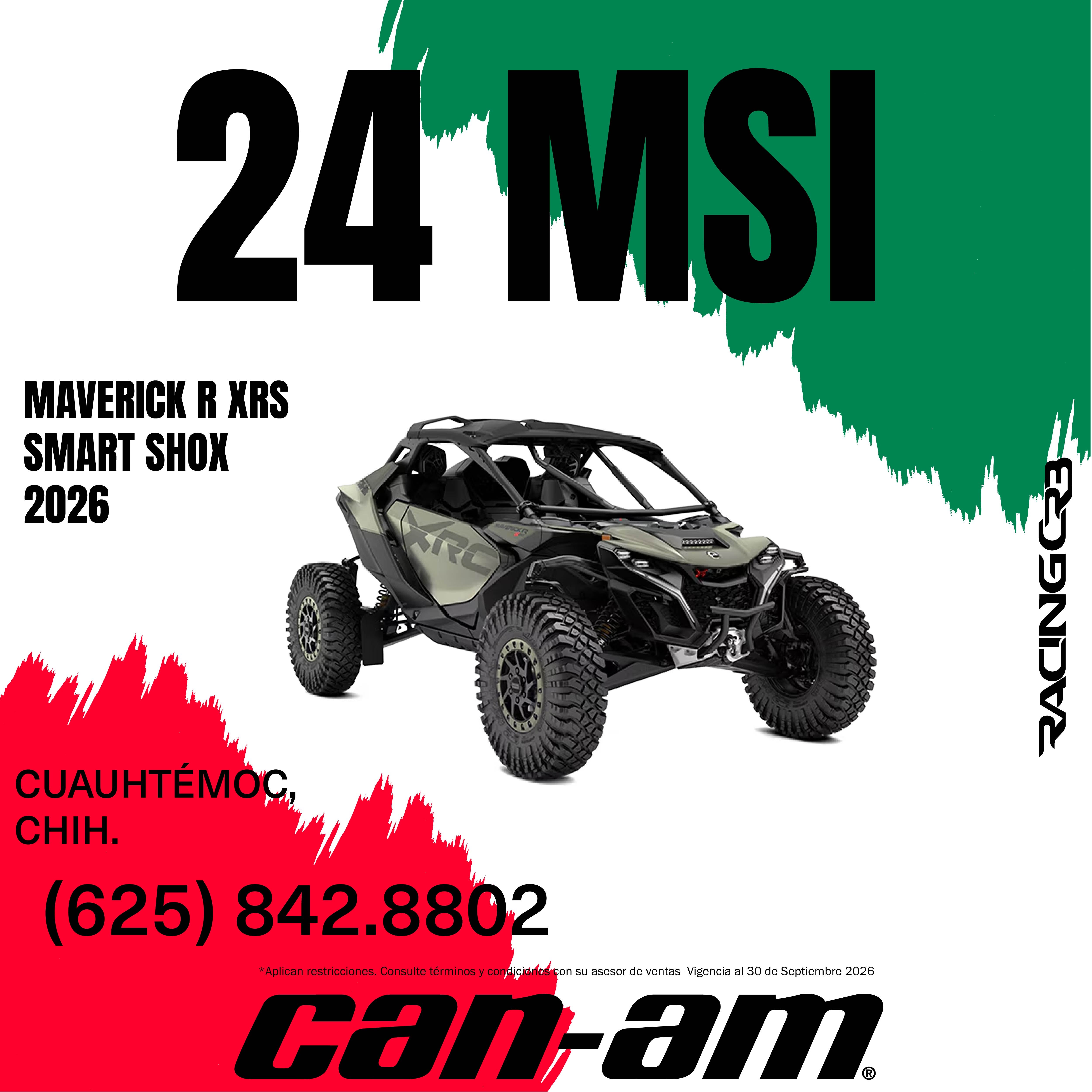 MAVERICK R XRS SMART SHOX 2026